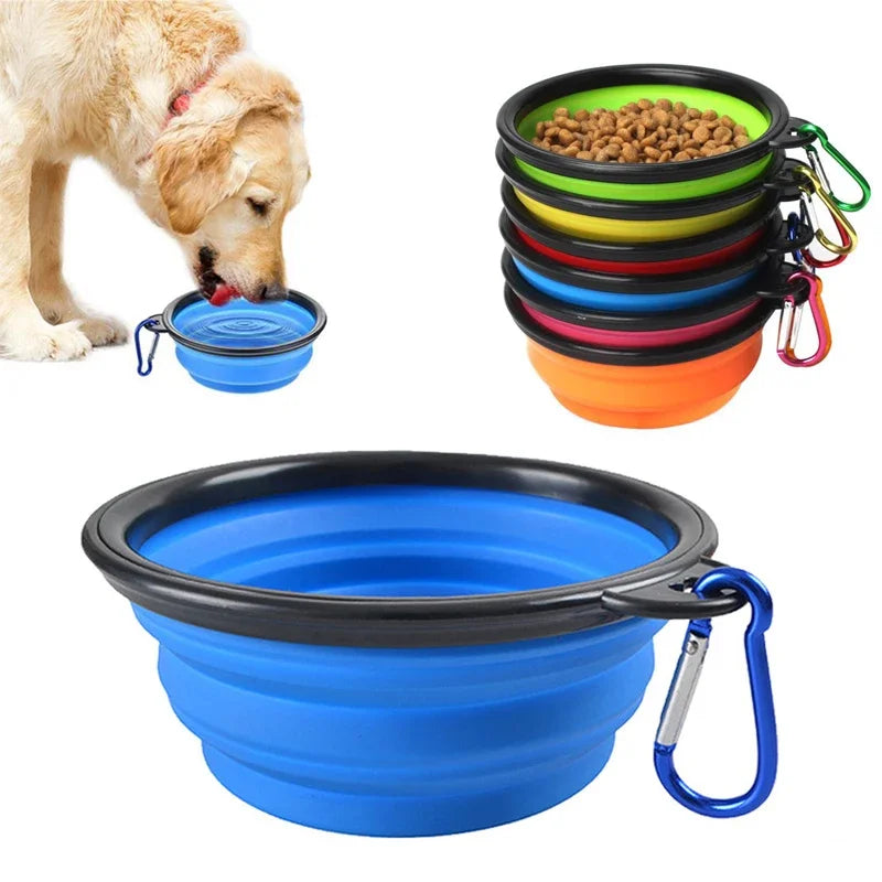 Large Silicone Dog Bowl
