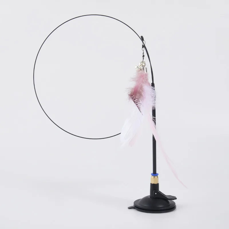 Interactive Cat Toy Hand free Cat Stick