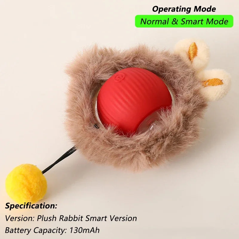 Dog Cat Interactive Ball Toy Automatic Rolling Ball