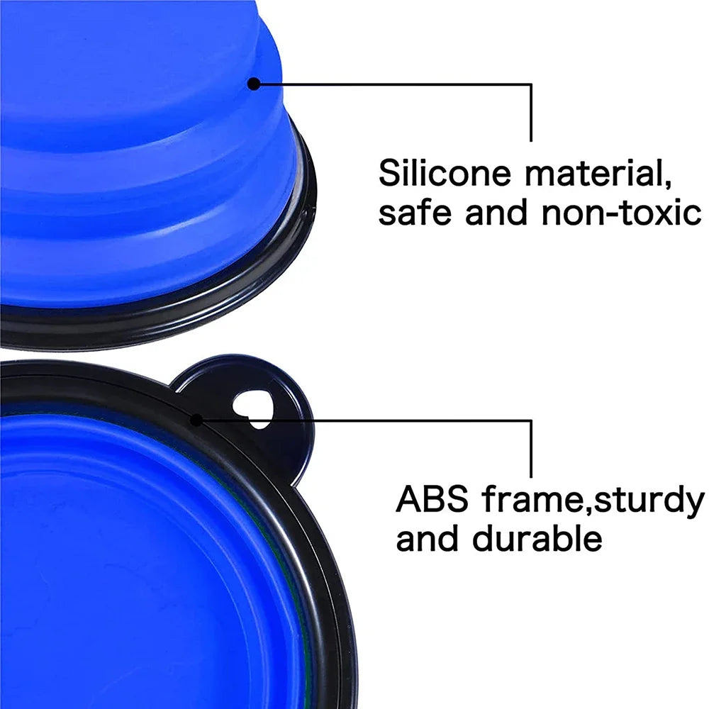 Large Silicone Dog Bowl