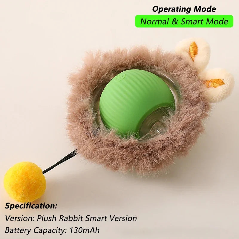 Dog Cat Interactive Ball Toy Automatic Rolling Ball