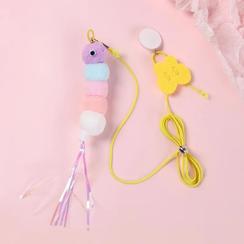 Cat Long Rope Teasing Toy