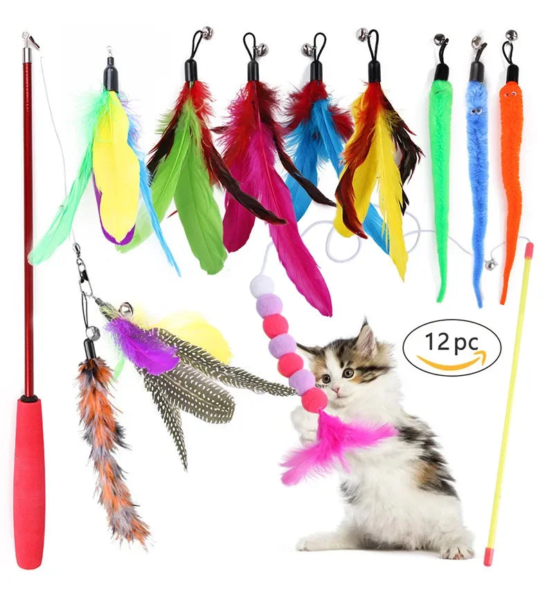 Fun Mixed Mouse Shape and Balls Bundle Cat Toy