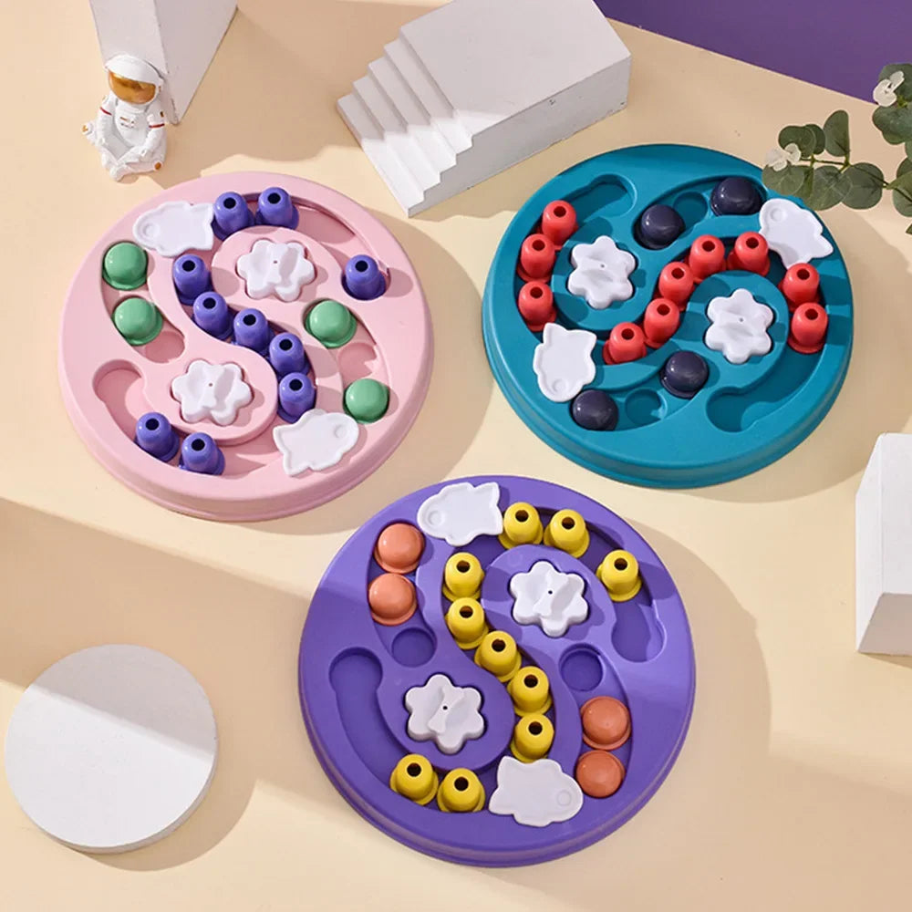 Slow Eating NonSlip Food Dispenser Bowl