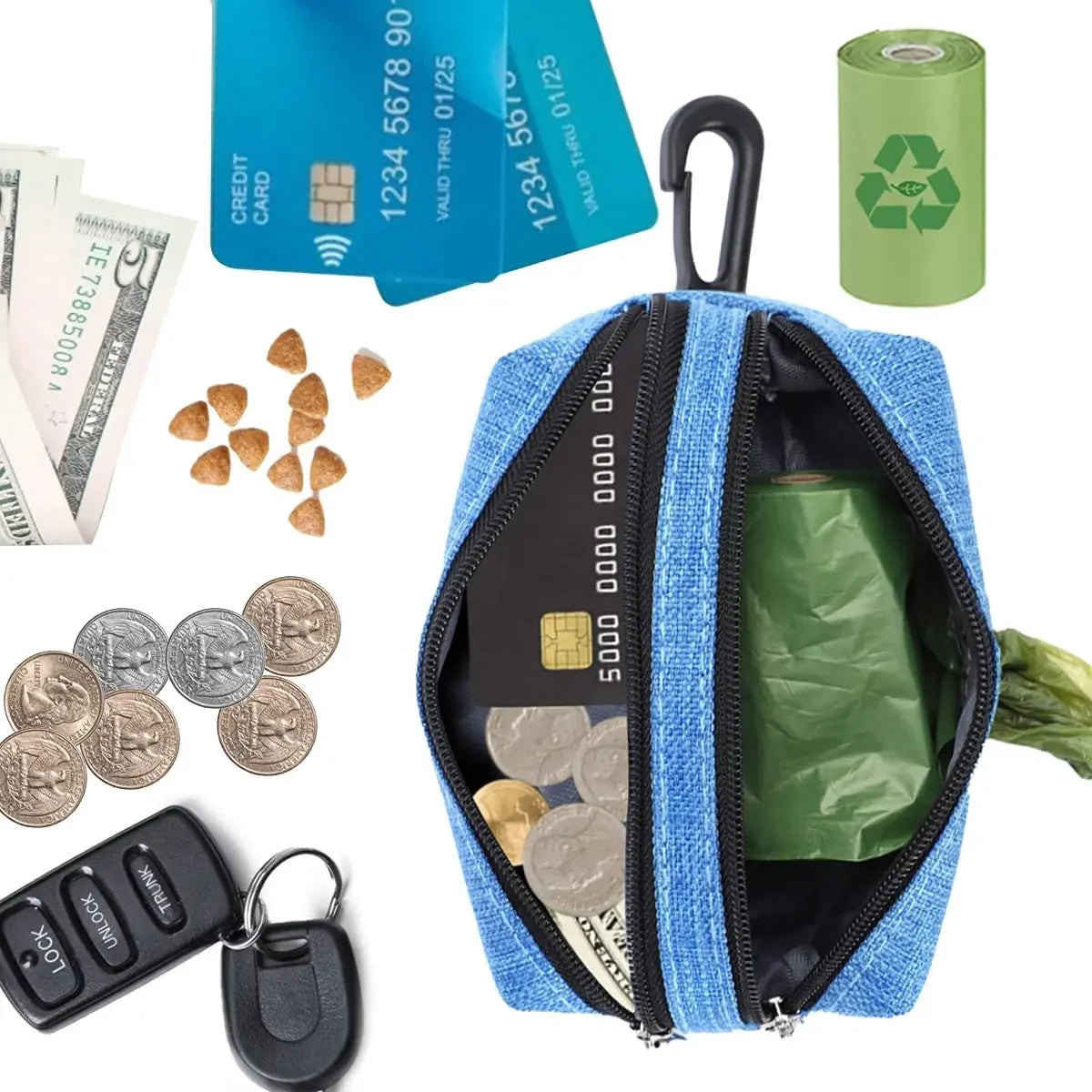 Dog Poop Bag Storage Bag