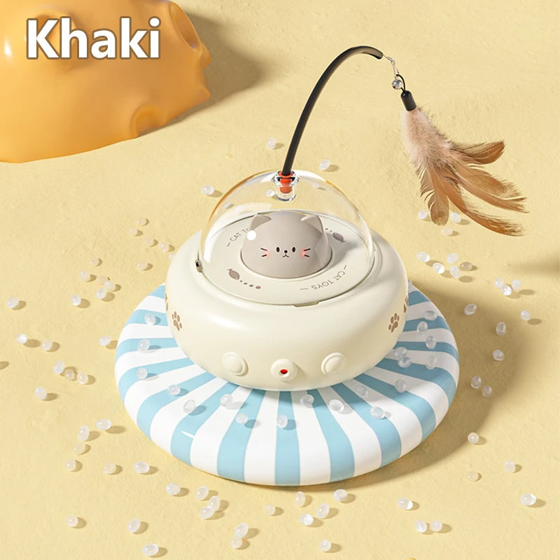 Smart UFO Teaser Cat Toy