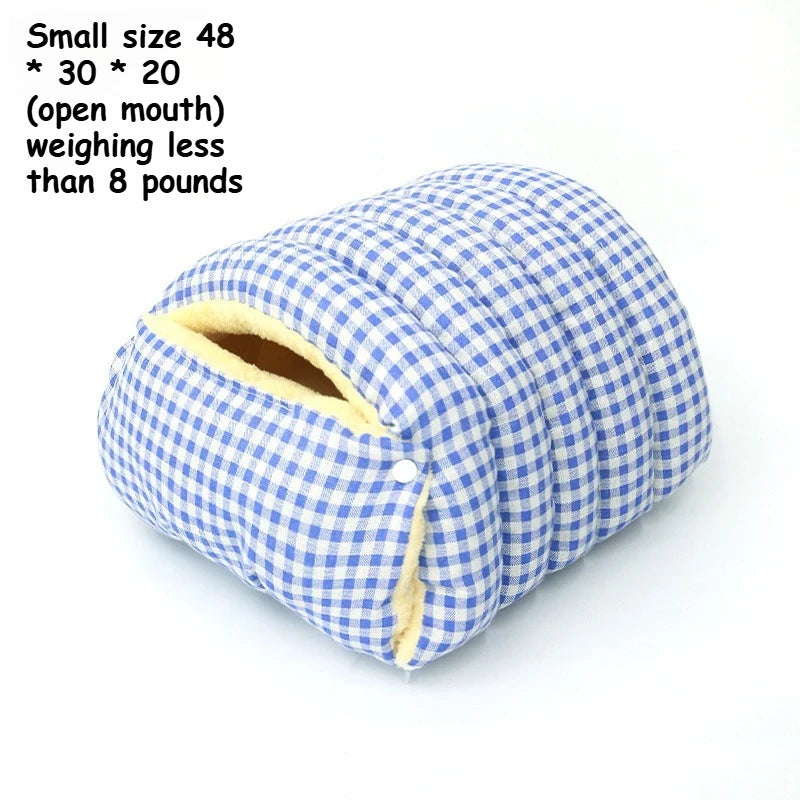 Winter All Around Enclosed Cat Bed