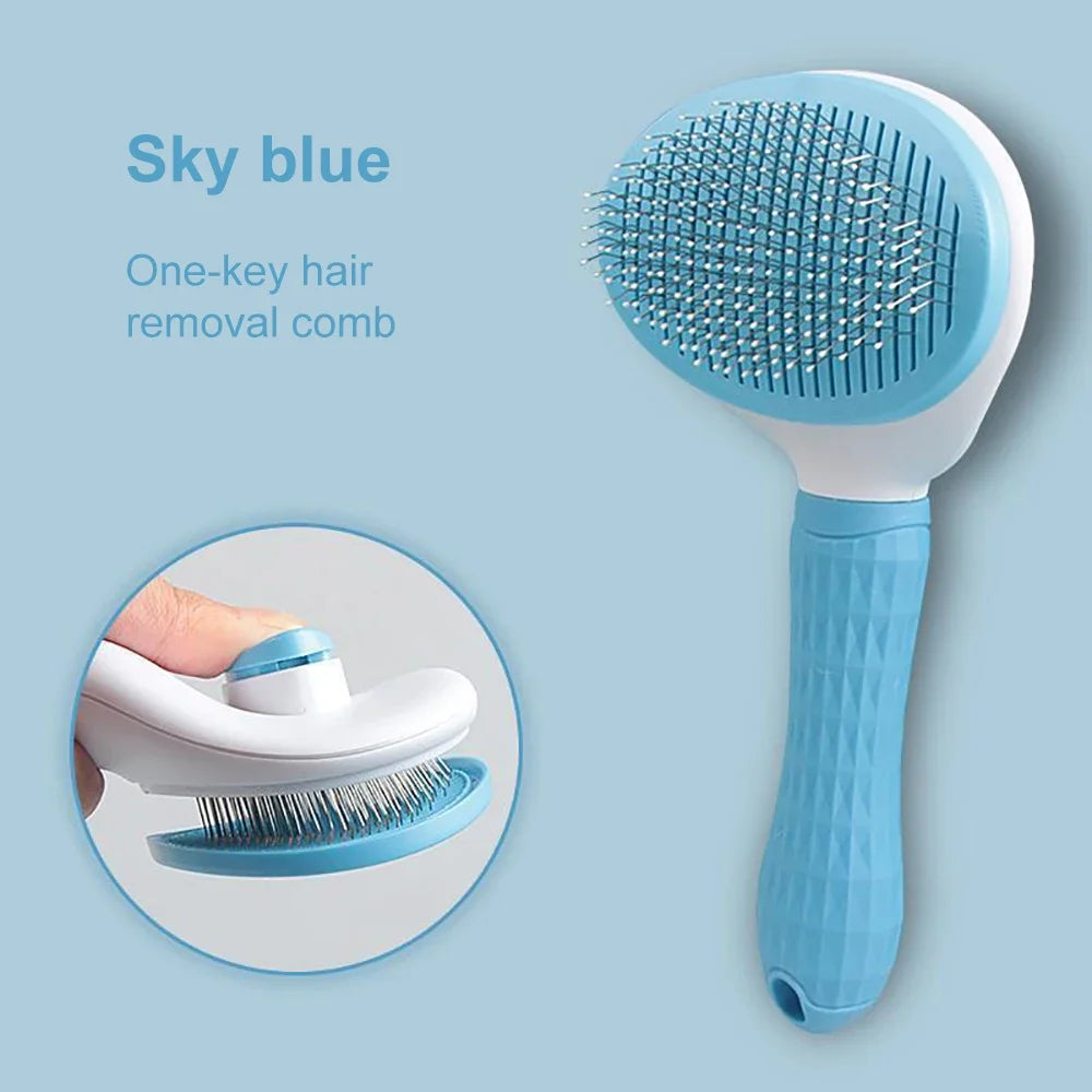 Dog and Cat Hair Remover Grooming Brush