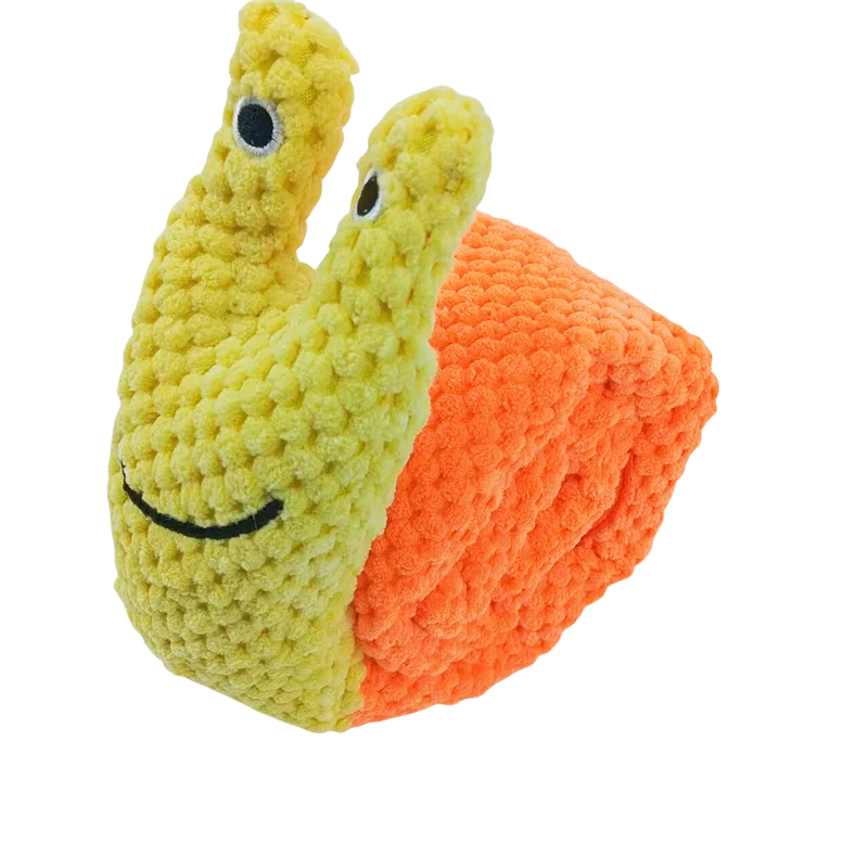 Snail Squeaky Sound Dog Toys