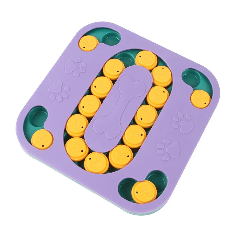 Slow Eating NonSlip Food Dispenser Bowl