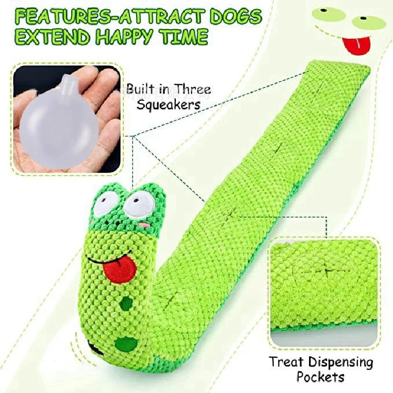 Snail Squeaky Sound Dog Toys