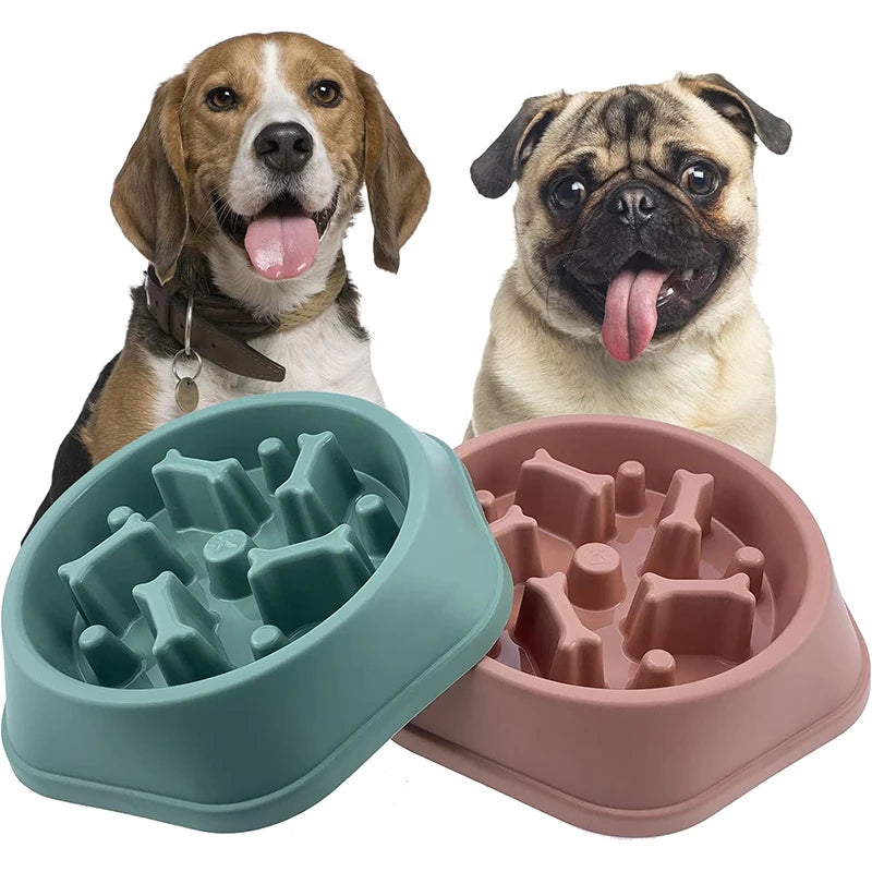 Slow Feeding Food Dispenser Puzzle Dog Bowl
