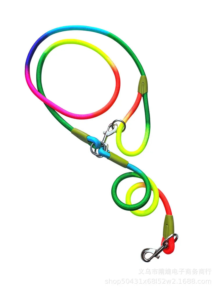 Reflective Hands Free Rope Dog Leashes
