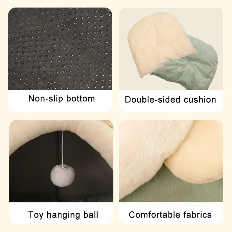 Soft Cozy Cat Bed