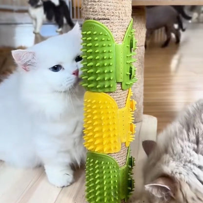 Self-Cleaning Cat Grooming Brush