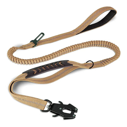 Reflective Shock Strong Dog Leashes with Car Seat belt