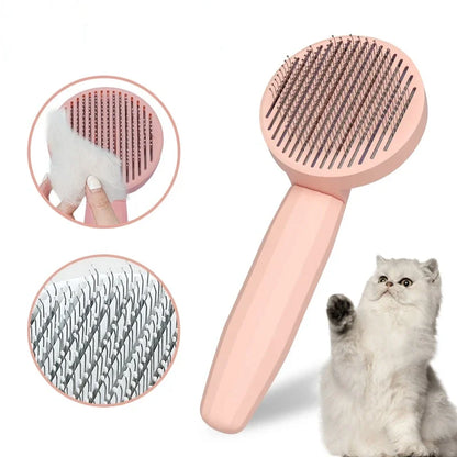 Cat Hair Removal Grooming Brush