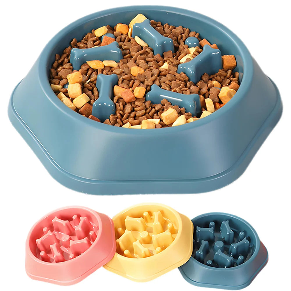 Slow Feeding Food Dispenser Puzzle Dog Bowl
