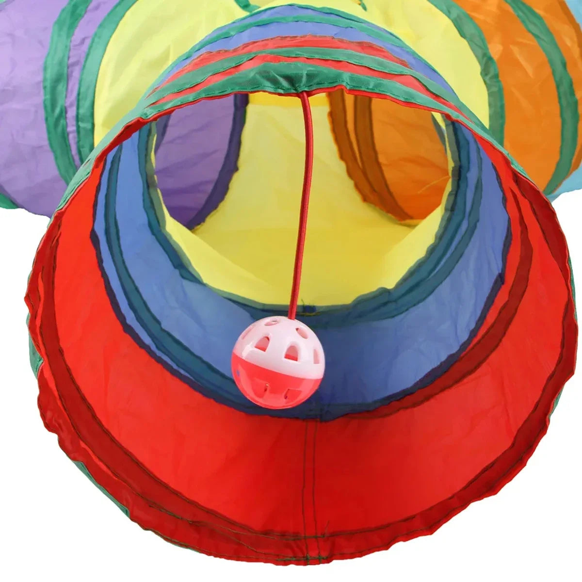Foldable Play Tunnel For Cat