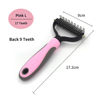 Professional Pet Hair Remover Grooming Tool for Dog and Cat