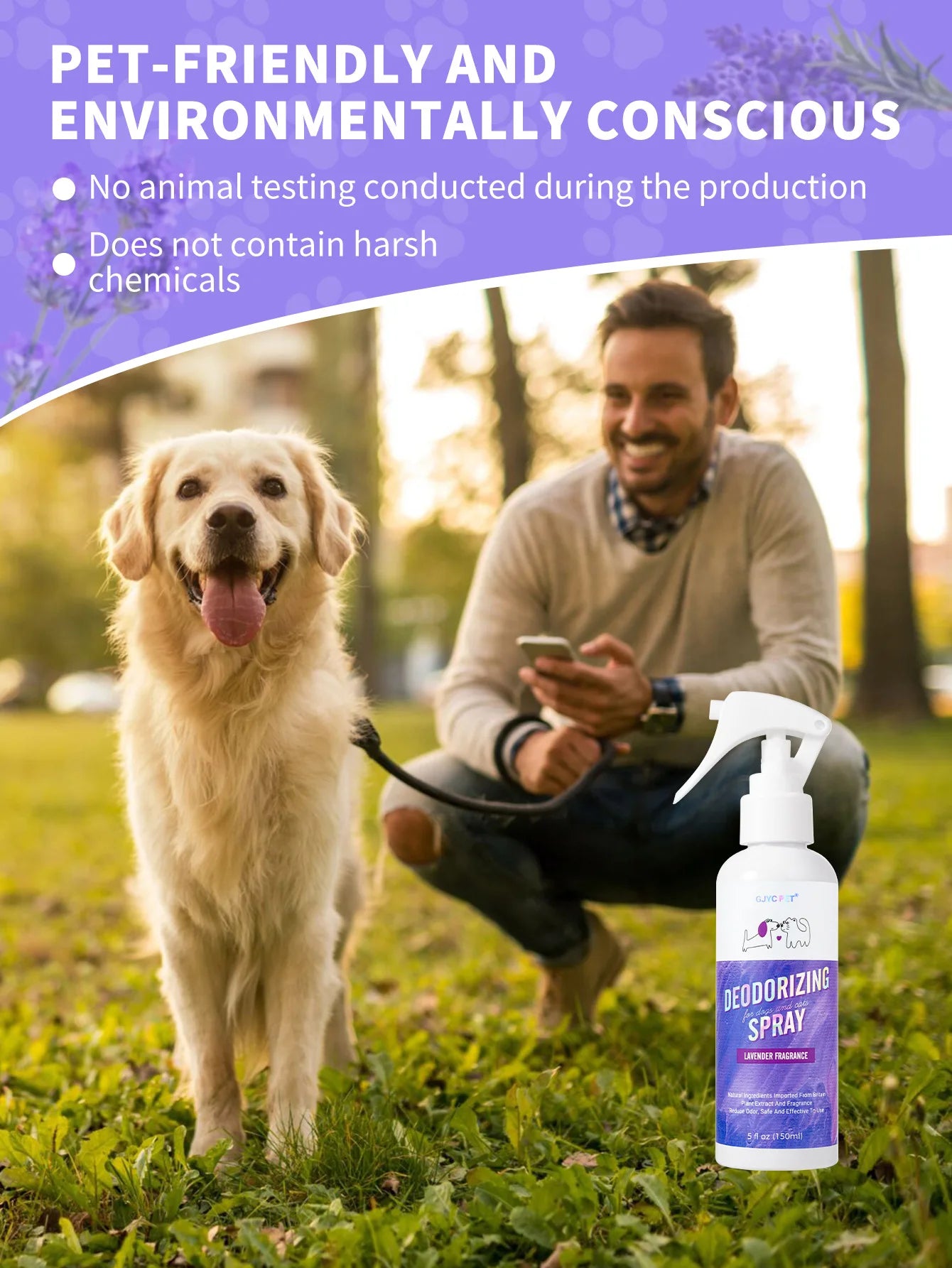 150ml Pet Urine & Odor Spray