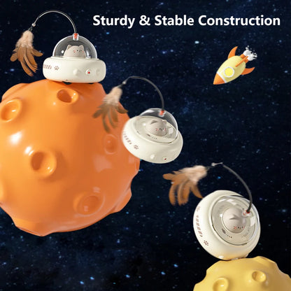 Smart UFO Teaser Cat Toy