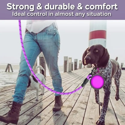 Strong Dog rope Leash in Multiple Colors
