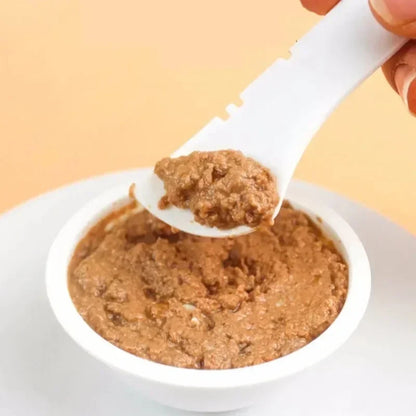 Cute Paw Canned Food Spoon and Lid Set