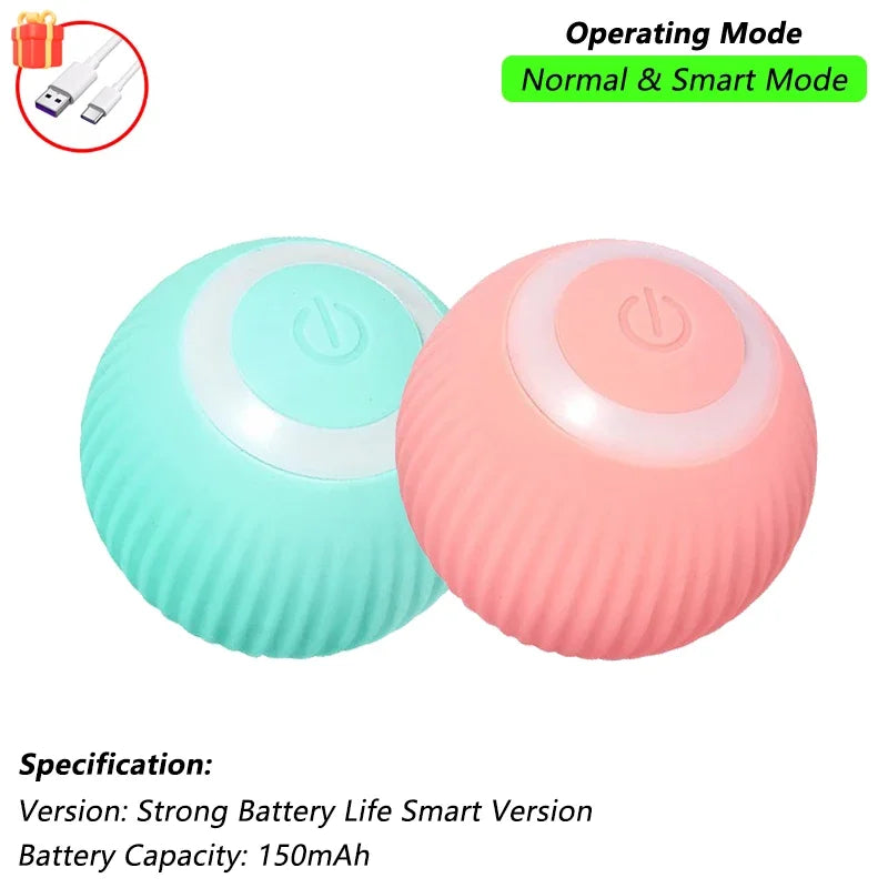 Dog Cat Interactive Ball Toy Automatic Rolling Ball