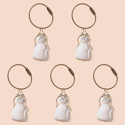 Cat Fur Memorial Keychain