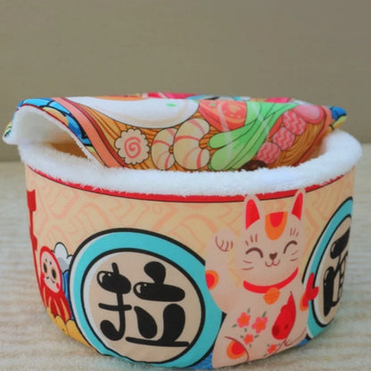 Cozy Instant Noodle Pet Bed