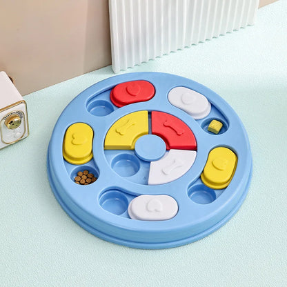 Slow Eating NonSlip Food Dispenser Bowl