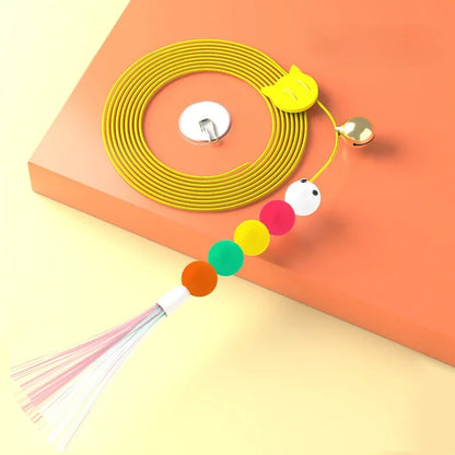 Cat Long Rope Teasing Toy