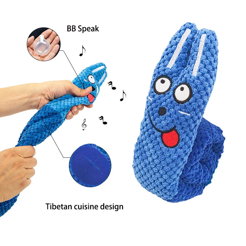 Snail Squeaky Sound Dog Toys