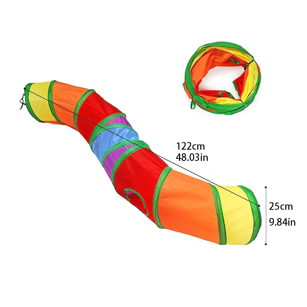 Foldable Play Tunnel For Cat