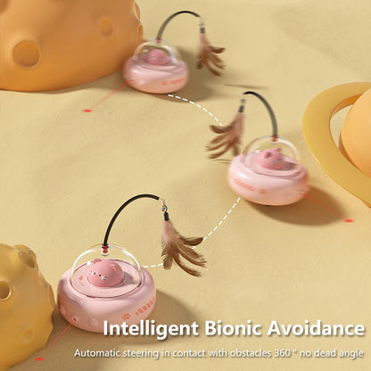 Smart UFO Teaser Cat Toy