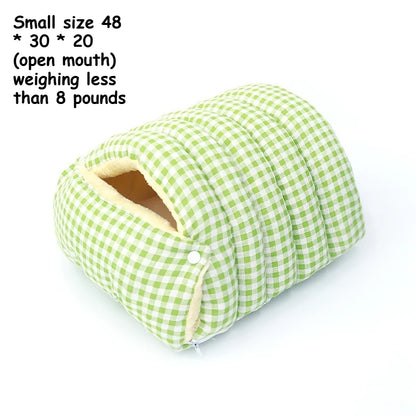 Winter All Around Enclosed Cat Bed