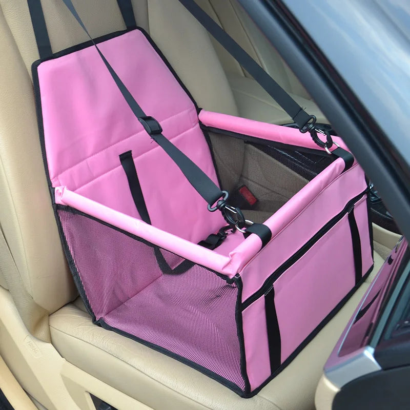 Foldable Dog Car Seat Bed