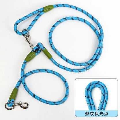 Reflective Hands Free Rope Dog Leashes