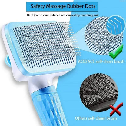 Dog and Cat Hair Remover Grooming Brush