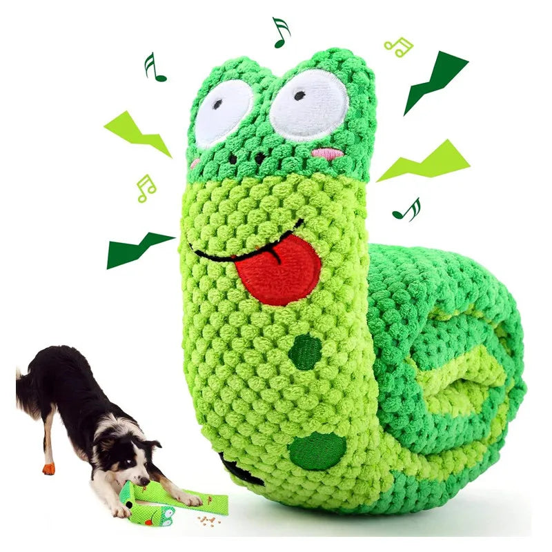 Snail Squeaky Sound Dog Toys