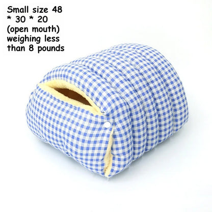 Winter All Around Enclosed Cat Bed