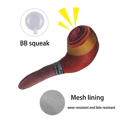 Dog Cigarette Case and Cigar Chewing Toy