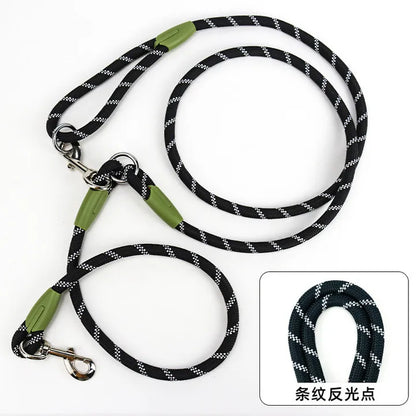 Reflective Hands Free Rope Dog Leashes