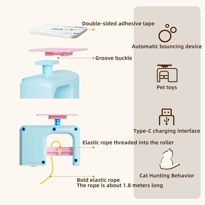 Automatic Hanging Yo-yo Cat Toy