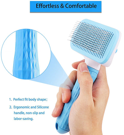 Dog and Cat Hair Remover Grooming Brush