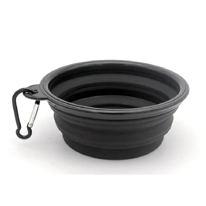 Large Silicone Dog  Bowl