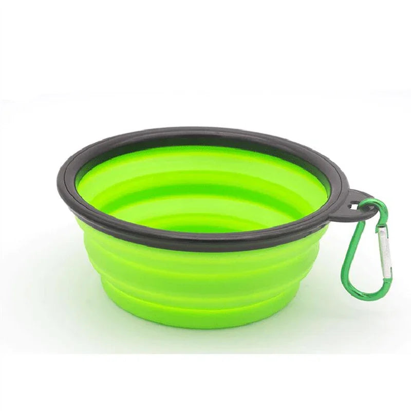 Large Silicone Dog  Bowl