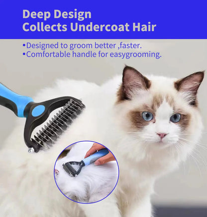 Professional Pet Hair Remover Grooming Tool for Dog and Cat