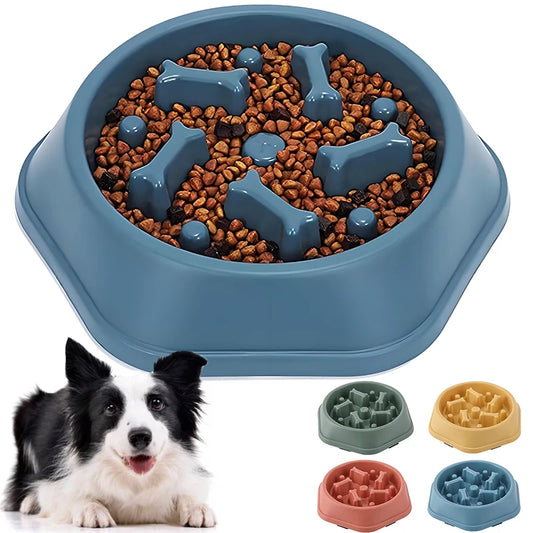 Slow Feeding Food Dispenser Puzzle Dog Bowl
